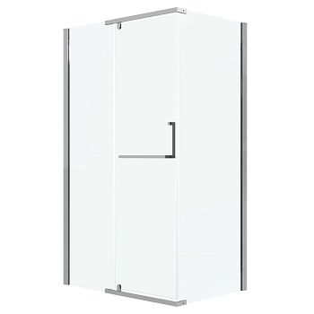 Душевой уголок Grossman Pragma 120.K33.03.1290.10.00 120х90 стекло прозрачное профиль хром без поддона