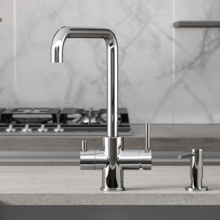 Смеситель для кухни Sancos Vela SC4013CH на мойку хром