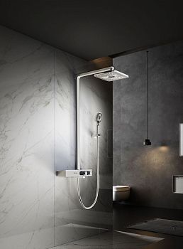 Душевая стойка Vincea Inspire VSFS-3I13TCH настенная цвет хром с термостатом
