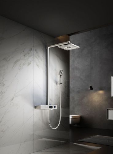 Душевая стойка Vincea Inspire VSFS-3I13TCH настенная цвет хром с термостатом