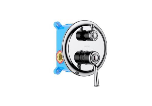 Смеситель для ванны Aquatek КЛАССИК AQ1546CR встраиваемый в стену хром - фото 2