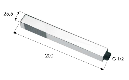 Душевая лейка Daniel A495S15 цвет черный - фото 2