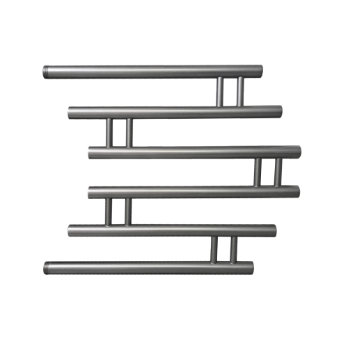 Полотенцесушитель водяной Indigo Фокстрот Zip FZW50-50GFM 60х55 серый - фото 4