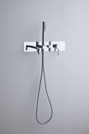 Смеситель для ванны с душем Allen Brau Priority 5.31A05-00 встраиваемый в стену хром