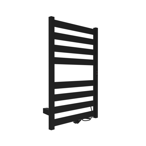 Полотенцесушитель электрический Indigo Oktava Slim 5 LСLOKS5E80-50BRRt 55х80 черный - фото 4
