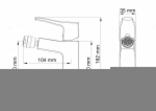 Смеситель Wonzon & Woghand FLEX WW-88016072-BN на биде никель - фото 2