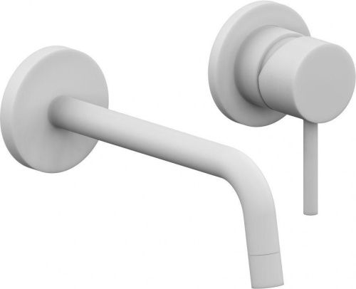 Смеситель для раковины Paffoni Light LIG007BO70 встраиваемый в стену белый