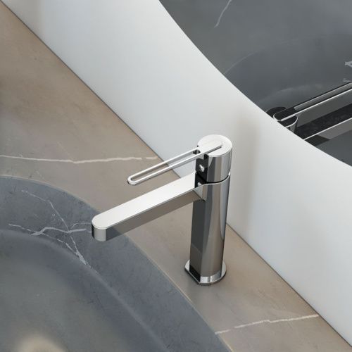 Смеситель Vincea Rondo VBF-1R1CH на раковину хром - фото 5