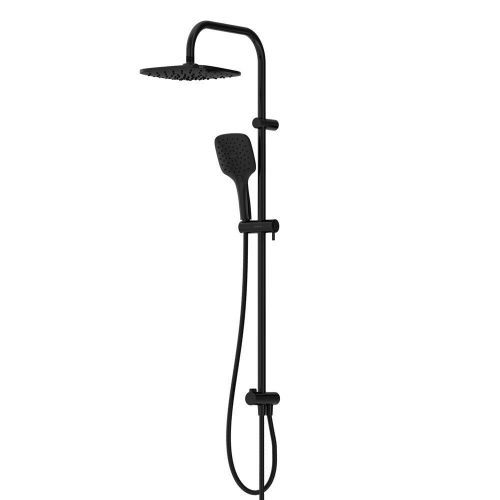 Душевая стойка Damixa Eclipse 931000300 настенная цвет черный - фото 2