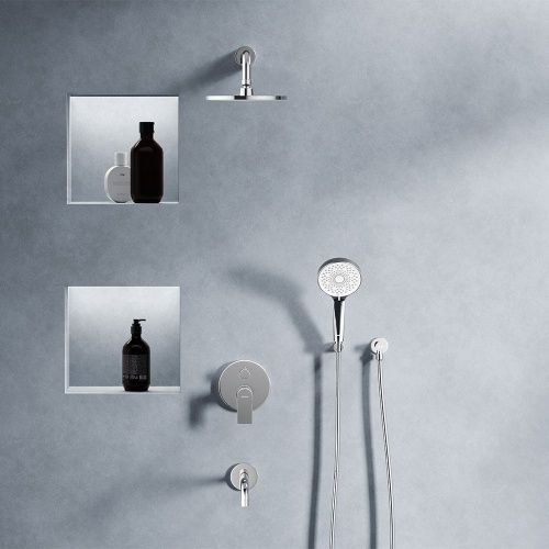 Душевая система Damixa Apollo 947510000 встраиваемая в стену цвет хром