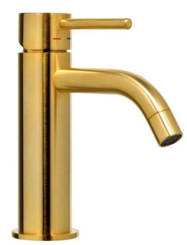 Смеситель Paffoni Light LIG071HGSP на раковину золото