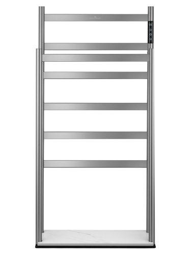 Полотенцесушитель электрический Wonzon & Woghand Essen WW-A407-BR 50х95 никель - фото 2