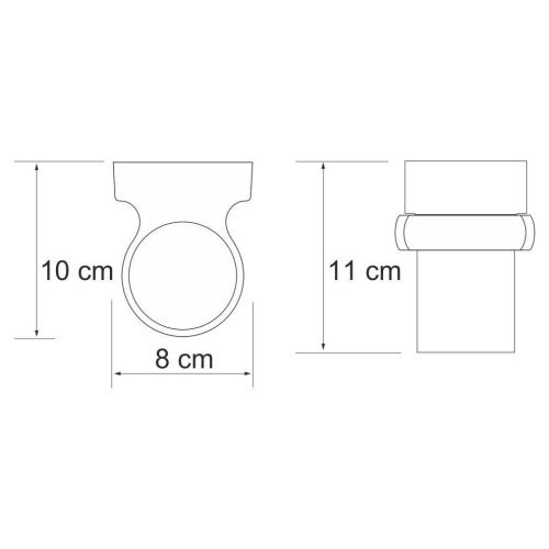 Стакан для зубных щеток WasserKRAFT 6828 - фото 4