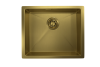Кухонная мойка Granula 5445U, ЗОЛОТО САТИН 54х45 цвет золото сатин поверхность матовая