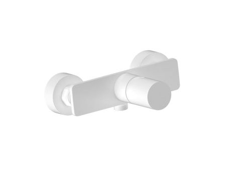 Смеситель для душа AQG Tube 01TUB300BL настенный белый