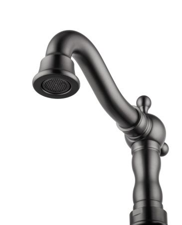 Смеситель Wonzon & Woghand Retro WW-88139020-BGM на раковину серый