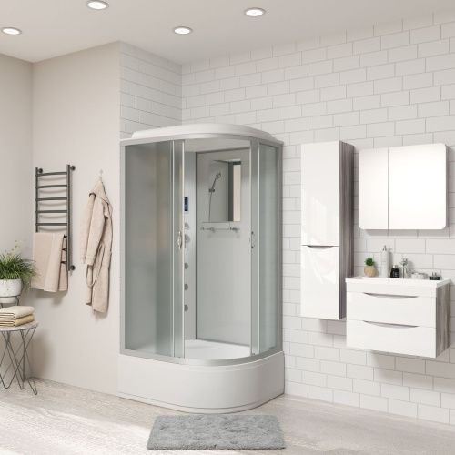 Душевая кабина Niagara Classic 23101424LF 120х80 асимметричная с крышей ориентация левая - фото 3