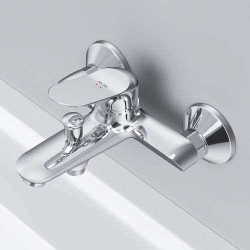 Смеситель для ванны и душа Am.Pm Sunny F85C10000 настенный хром - фото 4
