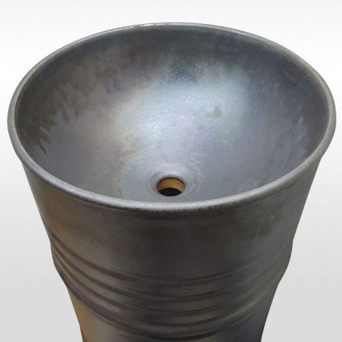 Раковина из сантехнического фарфора Kerasan Artwork 474383 50х50 напольная цвет коричневый - фото 3