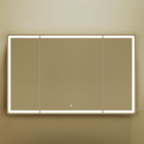 Зеркало-шкаф Sancos Mirror MI120ECH 120х70 подвесной цвет коричневый - фото 3