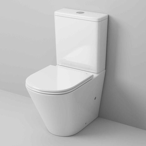 Унитаз напольный с бачком Grossman Торнадо GR-4450SQ белый с сиденьем микролифт безободковый смыв торнадо - фото 4