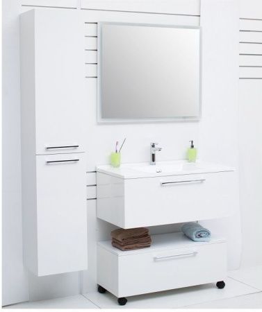 Зеркало с подсветкой De Aqua Сити CIT 404 090 90х80 подвесное