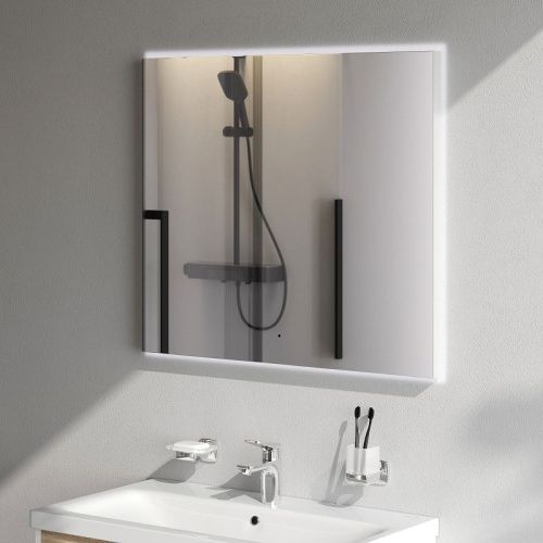 Зеркало с подсветкой Am.Pm X-Joy M85MOX10801S 80х70 подвесное - фото 4