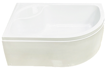 Душевой поддон акриловый Royal Bath BK RB8120BK-L 120х80 белый с ножками