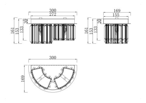 Бра Maytoni Colline MOD083WL-02CH - фото 4