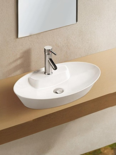 Раковина из сантехнического фаянса WeltWasser WW SK 10000003858 60х40 подвесная цвет белый без отверстий под смеситель - фото 2