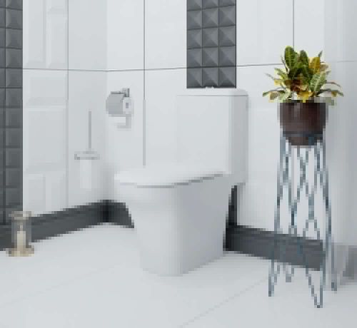 Унитаз-компакт напольный с бачком Lavinia Boho Bristol 3305001R белый с сиденьем микролифт безободковый каскадный смыв - фото 5