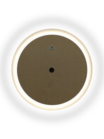 Зеркало Continent Planet Black ЗЛП684 80х80 подвесное