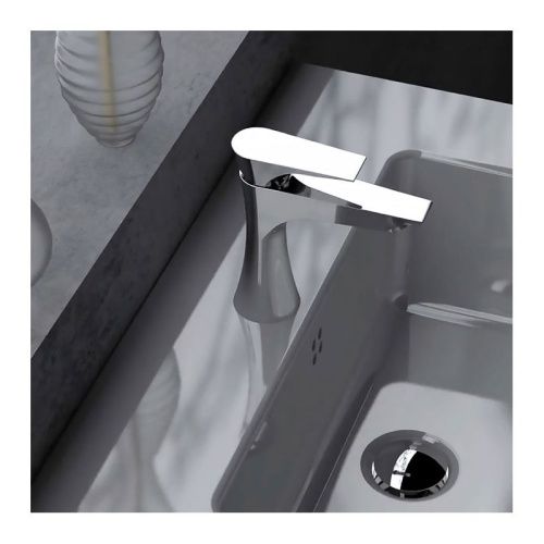 Смеситель Daniel Diva DV606CR на раковину хром - фото 2