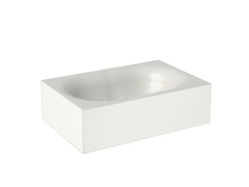 Раковина из сантехнического фаянса Hatria VALLEY Y1GD01 60х40 накладная цвет белый