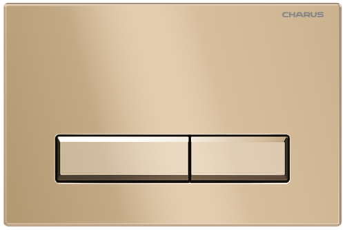 Клавиша смыва механическая CHARUS Raiden FP.321.51.01 цвет бежевый