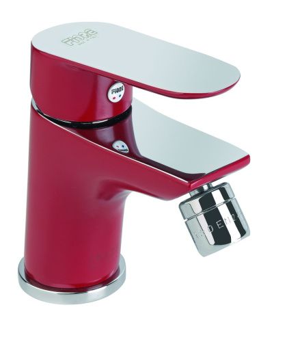 Смеситель Fiore 81RX8130 на биде хром/красный - фото 2
