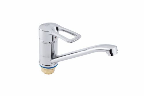 Смеситель для кухни FAUZT FZs-805-129 на мойку хром - фото 2