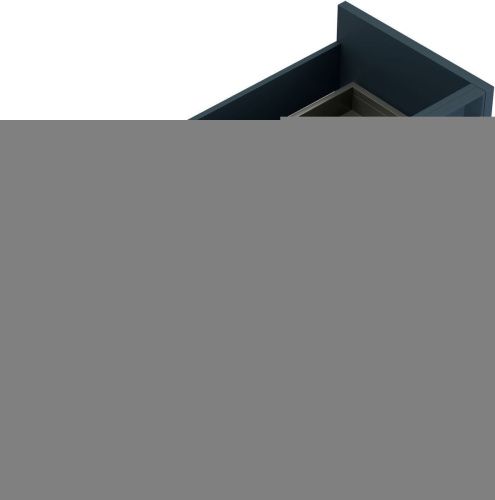 Тумба под раковину Allen Brau Fantasy 2.0 1.11001.BGM 2.0 80х50 подвесная цвет синий - фото 5