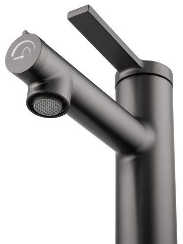 Смеситель Wonzon & Woghand WW-H1017-BGG на раковину серый - фото 3