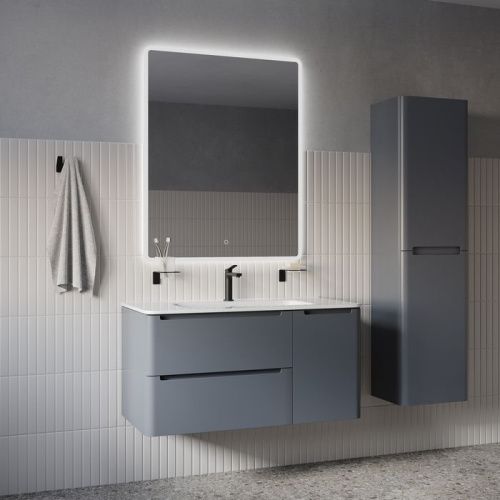 Зеркало Iddis Uniq UNI1080i98 100х80 подвесное - фото 2