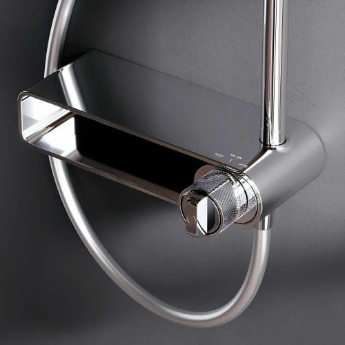 Душевая стойка Am.Pm X-Joy F0785A600 настенная цвет хром - фото 4