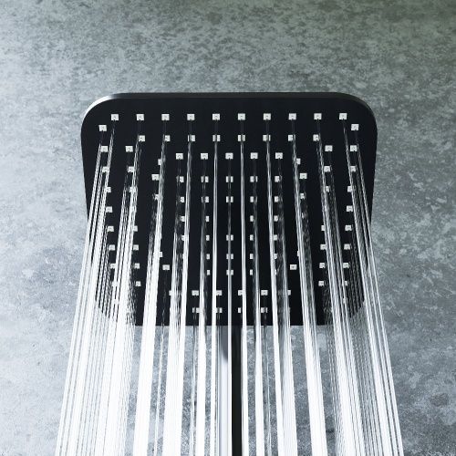 Душевая стойка Dorff Norma D0712020 настенная цвет черный - фото 4