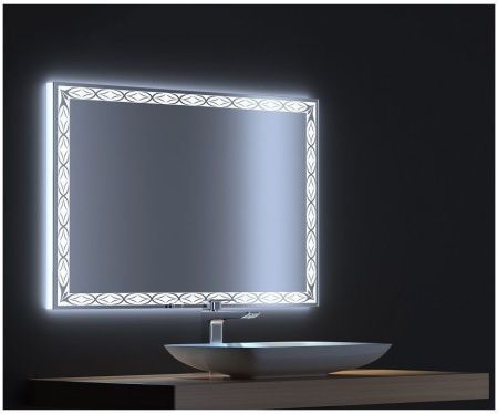 Зеркало с подсветкой De Aqua Тренд 00258835 150х80 подвесное