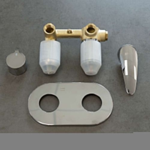 Смеситель для ванны и душа LeMark Linara LM0427C встраиваемый в стену хром - фото 4