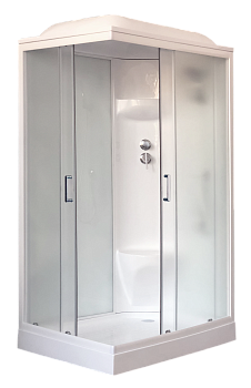 Душевая кабина Royal Bath НР RB8120HP6-WC-R 120х80 прямоугольная с крышей ориентация правая