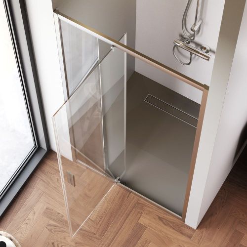 Душевая дверь Am.Pm Gem W90G-100-1P-MT 100х195 стекло прозрачное профиль хром - фото 4