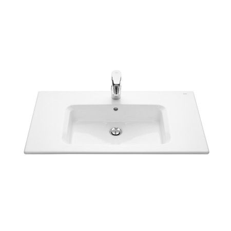 Раковина из сантехнического фарфора Roca The Gap 73279A4000 80х50 накладная цвет белый