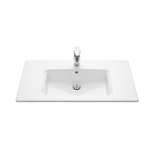 Раковина из сантехнического фарфора Roca The Gap 73279A4000 80х50 накладная цвет белый - фото 3