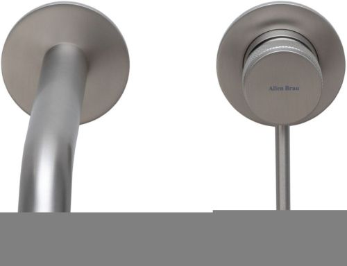 Смеситель для раковины Allen Brau Priority 5.31030-BN встраиваемый в стену никель - фото 4