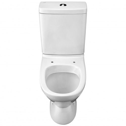 Унитаз-компакт напольный с бачком Santek Лига 1WH302141 белый с сиденьем каскадный смыв - фото 4